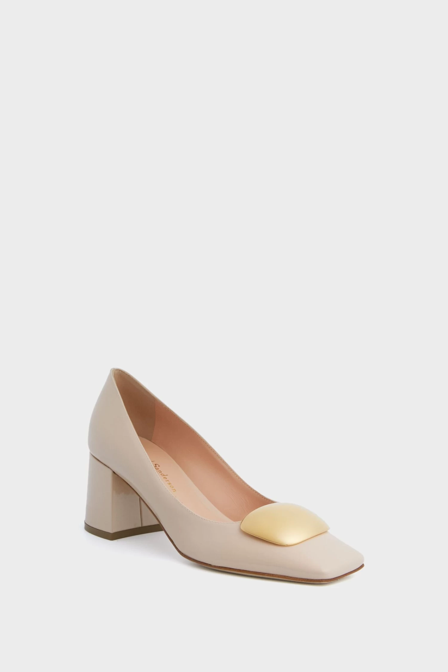 Crema Patent Naxos Heels 1 Crema Patent Naxos Heels