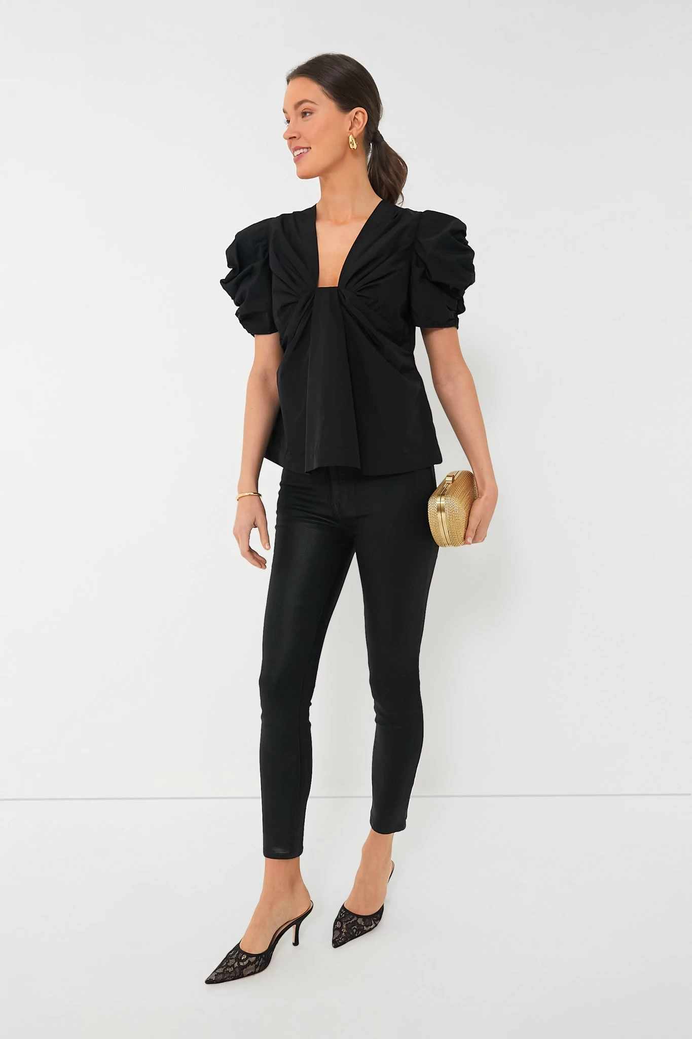 Black Aubrey Blouse 6 Black Aubrey Blouse - Image 6