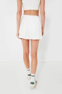 Varley White Neyland High Rise Skort 15.5 -Vogue Vista Clothing UTErXT1aqeMrNBbPdiWqUmVQ9Swk4w3y 1