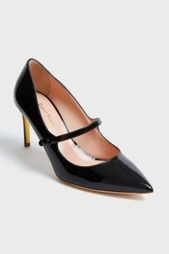 Black Patent Betty Mary Jane Heels