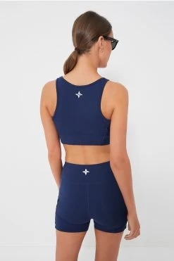 Navy Cane Jean Sports Bra -Vogue Vista Clothing V2qxrrK9NICVqE5u7rC0bj9LHBoPblen 1