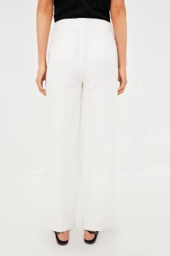 Ecru Madeline Pleat Twill Trouser -Vogue Vista Clothing V5tDBymsxhjpJovSjsNQW9OgrhZy8bHK 1