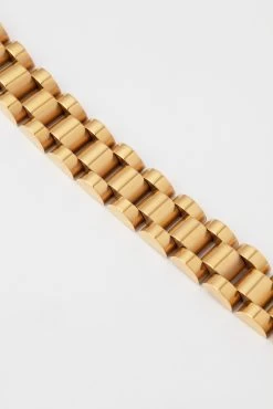 Gold Thin Time Bracelet -Vogue Vista Clothing V7V085COek2XPjPKR0TskSt1c801A6o7 1