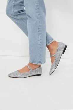Silver Glitter Camila Flats 7 Silver Glitter Camila Flats -Vogue Vista Clothing VEU6qxQtnOi1nqqrHEwIBsqCD3pW71IX 1