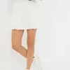White Ric Rac 14 Inch Lydia Tennis Skirt