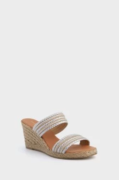 Natural Silver Nolita Heels