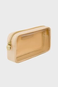 Sand Classic Clear Small Pouch -Vogue Vista Clothing VR3qpo10Q91ZxGrdx2oXczErhuhRzUhY 1