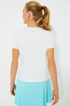 White Performance Cotton Jocelyn Tee -Vogue Vista Clothing VfbEZ8joP1iLeMYhLbHTw0btV2UzBpNT 1