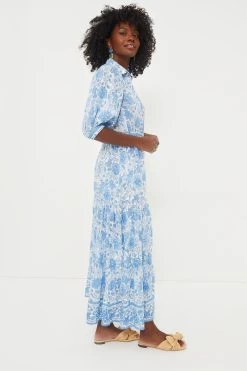 Blue Floral Blair Maxi Dress -Vogue Vista Clothing VxDtTxx7XLGZZnEp9m3cAyfeR34mwn6K 1