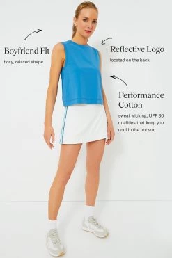 Blue Cotton Sasha Tank -Vogue Vista Clothing XEdDd4voOPdMJ7s6KnDjO4qdWSVcbqsm 1