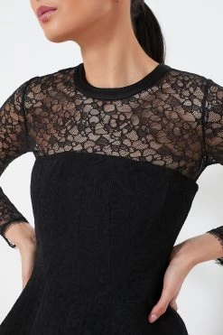 Black Prima Long Sleeve Bustier Top -Vogue Vista Clothing XNW3GNDut3QZXAbNWsJG5djfAuLQHIiN 1
