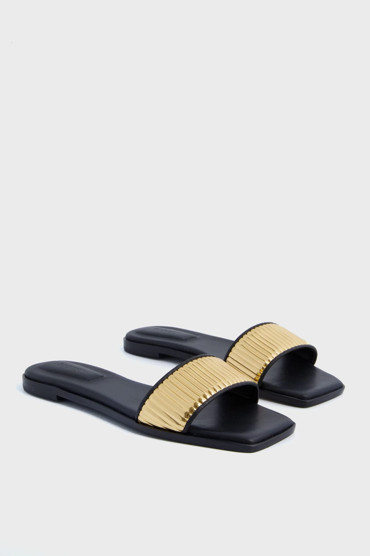 Black Gold Carter Flat Sandals 4 Black Gold Carter Flat Sandals - Image 4