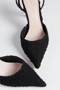 Loeffler Randall Black Puckered Jaden Heels -Vogue Vista Clothing XSZ8Xpil792aH9kU8FtbDKWpp7YvNANu 1