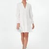 White Swiss Dot Kenzo Dress