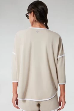 Sand And White Terry Farah Pullover -Vogue Vista Clothing XrQPGWNvc4z413oYY8bIYnm43kBLG5fq 1