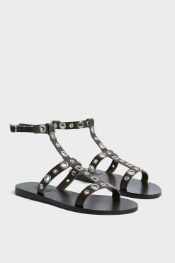 Dark Brown Klelia Eyelets Sandals -Vogue Vista Clothing Y0ykvAT8A2iK0q82A7ZQhnUPZdtULEl6 1