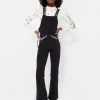 Black Thora Salopette Pants