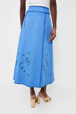 Blue Rosalie Skirt -Vogue Vista Clothing YA04i2ZbaghaUrBd1eZbEjYwneUtduUg 1