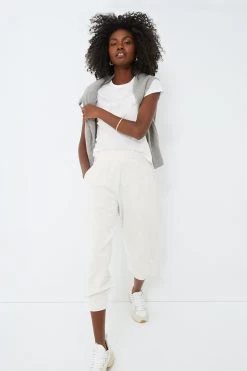Varley Ivory Marl The Relaxed Pant 25 -Vogue Vista Clothing YKzl25lY5eEl6pPJivSDKkilsoprmmTr 1