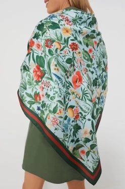 Blue Blooming Botanical Scarf -Vogue Vista Clothing YpZsxdqUIOnhtt3eNxb9zvCjpjSSKXfP 1