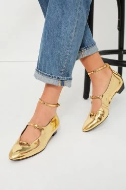Gold Mirror Leather La Bambola Heels -Vogue Vista Clothing YsAfIcAJruNFh97oVvTUt5ku5WSIq6Ry 1