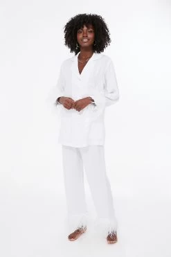 White Party Pajama Set -Vogue Vista Clothing YvX7VejVgbzQfhkpBtUt09mnESZ8wyWI 1