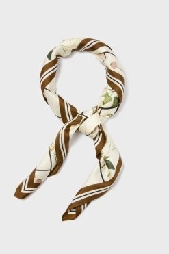 Fresher Buds Medium Silk Scarf