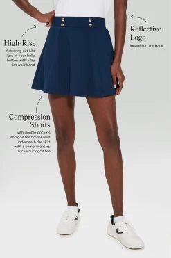 Navy 15 Inch Renee Golf Skirt -Vogue Vista Clothing ZGVnD3iLp5kblYvslRyMgy9d0sUCdeYL 1