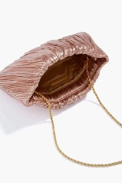 Loeffler Randall Dune Lame Brit Pleated Clutch -Vogue Vista Clothing ZPKTvuy0WminMke7WnMvkbBKVTPe9shZ 1