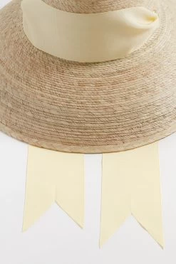 Wide Ivory Grosgrain Wildflower Hat -Vogue Vista Clothing ZlqeX01oWHxIbYM9hISrwqaLQHTr6HFb 1