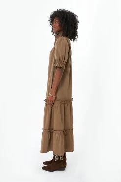 Chestnut Brown Selena Maxi Dress -Vogue Vista Clothing a3s0TQTJAufgvTcW6P1yhHFL7Ad3S9WV 1