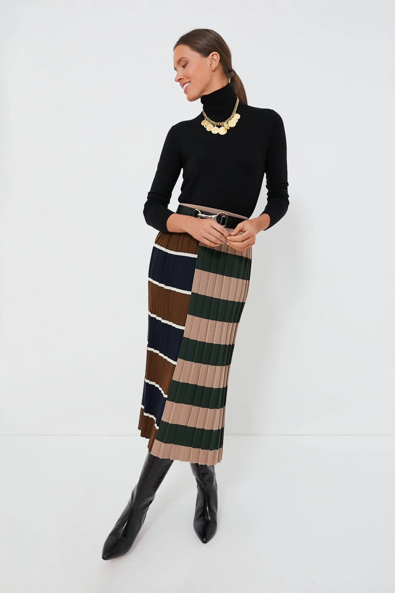 24K Gold Plated Coin Necklace 5 24K Gold Plated Coin Necklace - Image 5