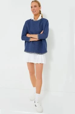 Heathered Navy Reversible Ally Swing Sweatshirt 14 Heathered Navy Reversible Ally Swing Sweatshirt -Vogue Vista Clothing aXQwrfLM5tfsNrg5KD7bmcCidH7Wo00Q 1