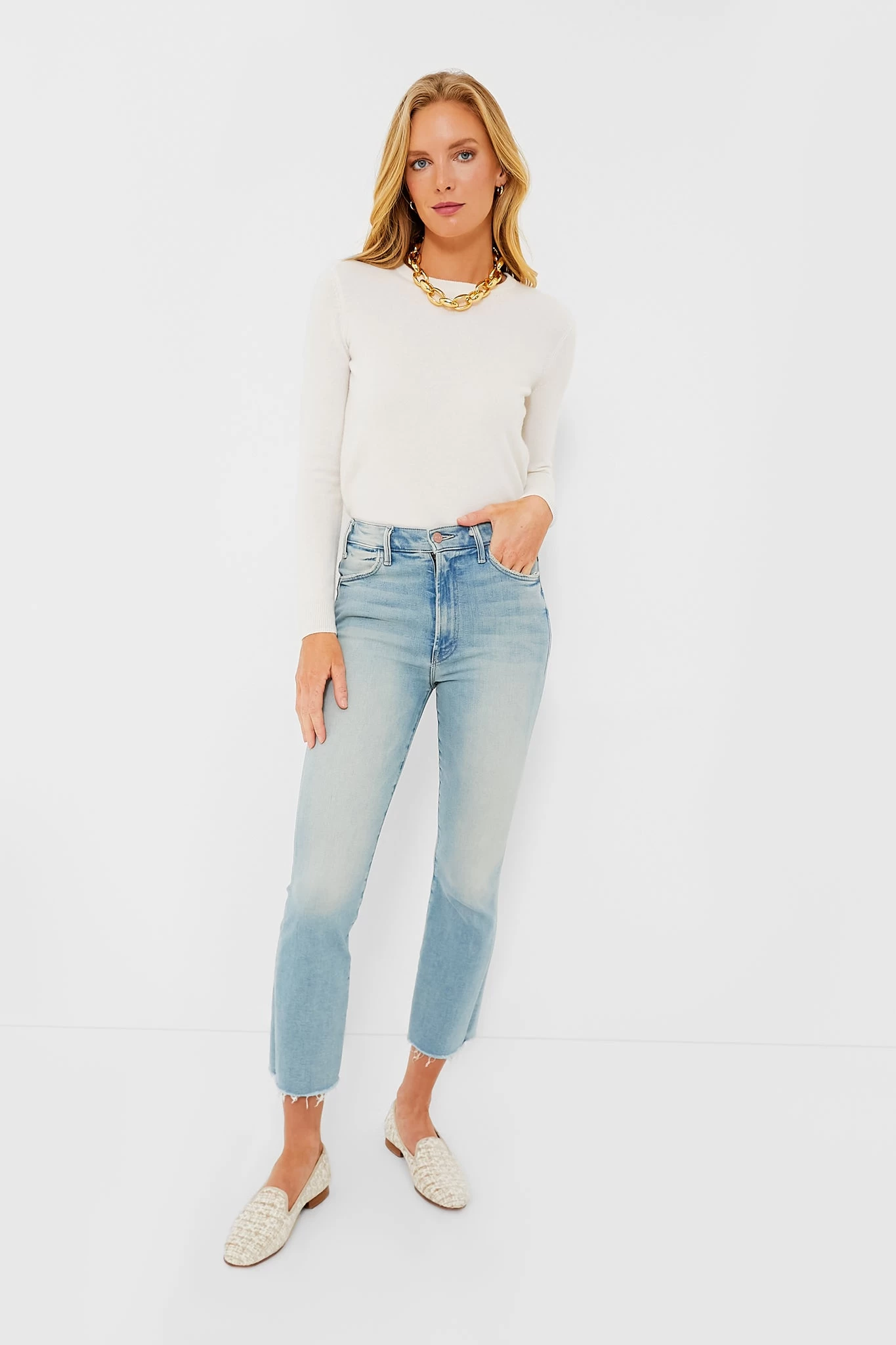 MOTHER Au Revoir The Hustler Ankle Fray 2 MOTHER Au Revoir The Hustler Ankle Fray - Image 2