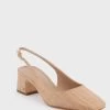 Sam Edelman Buff Tan Terra Heels