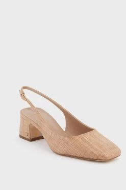 Sam Edelman Buff Tan Terra Heels