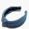 Light Denim Knotted Headband
