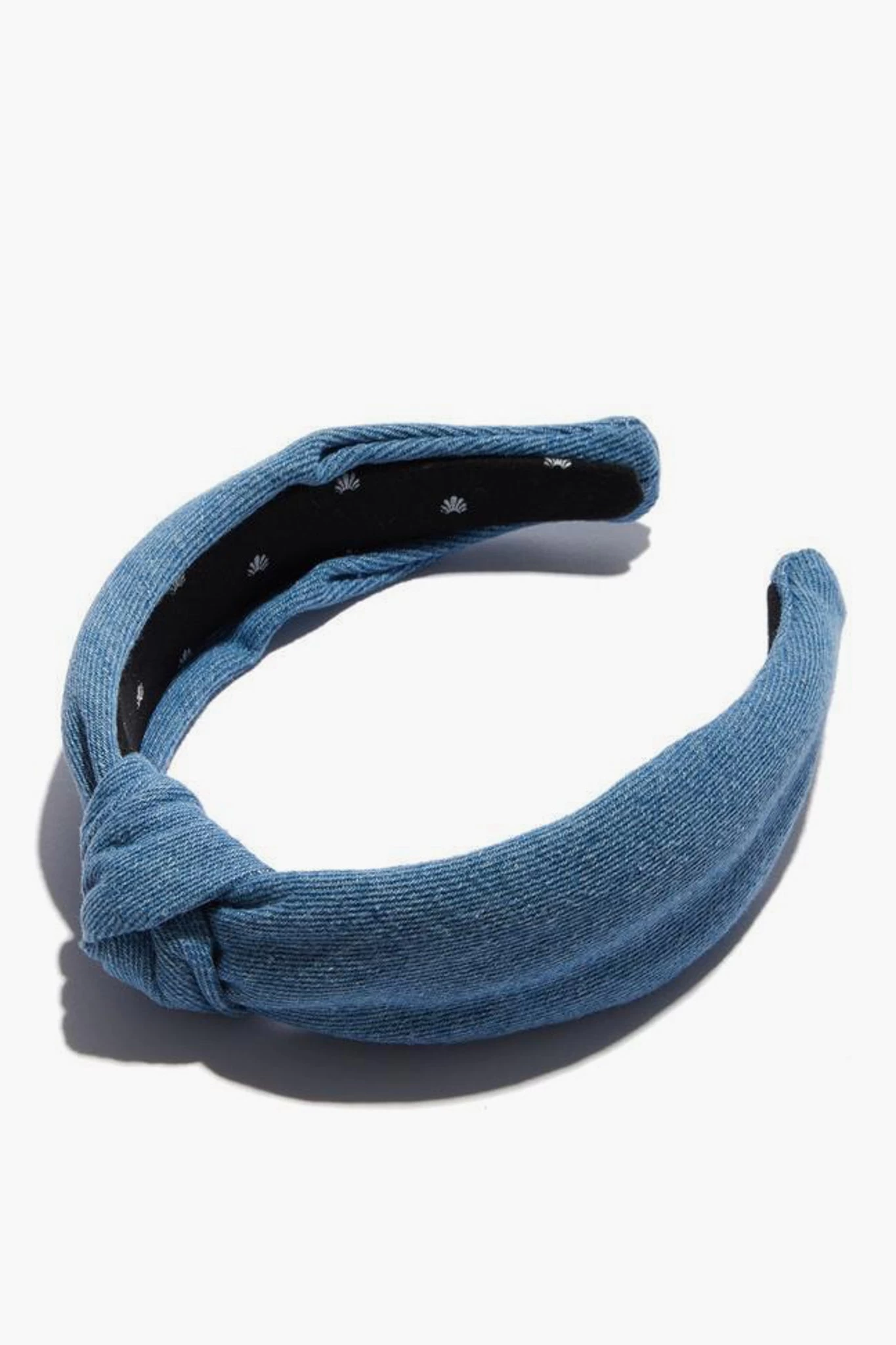 Light Denim Knotted Headband 1 Light Denim Knotted Headband