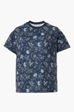 Navy Wildflower Short Sleeve Ryan Boyfriend Tee 16 Navy Wildflower Short Sleeve Ryan Boyfriend Tee -Vogue Vista Clothing c411VLw71GmpGtMDYLcKcAIsu7P12n98 1