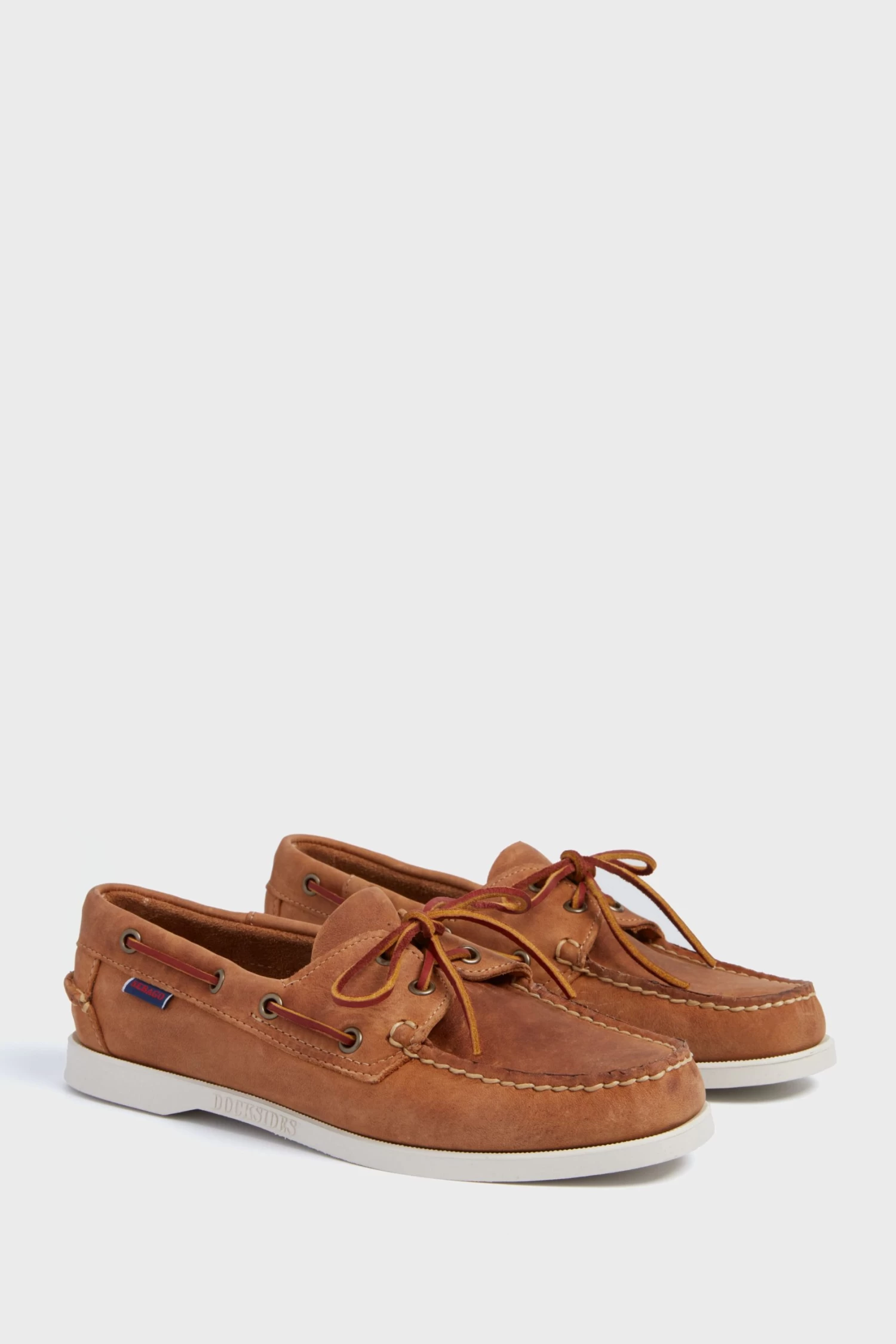 Sebago Brown Tan Portland Crazy Docksides 2 Sebago Brown Tan Portland Crazy Docksides - Image 2