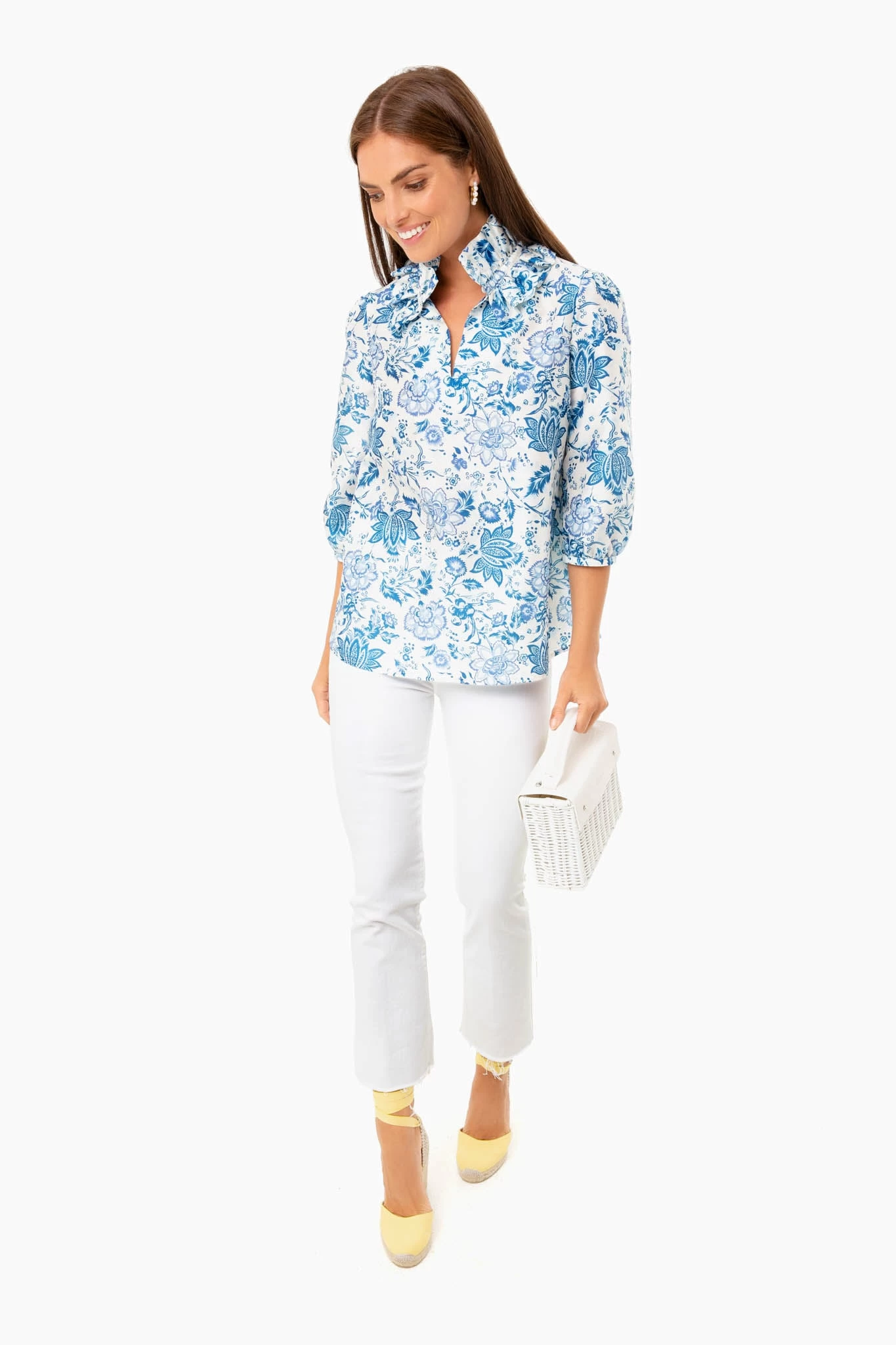 Twiggy Pearl Hoop 6 Twiggy Pearl Hoop - Image 6