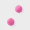 Pink Silk Casey Studs