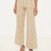 Sharon's Flowers Gold Everyday Pant