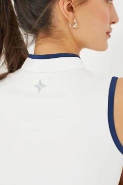 White Sleeveless Connors Mock Neck -Vogue Vista Clothing dJj3U3ZX2BPx9pncKquLNAteJFHKhCzf 1