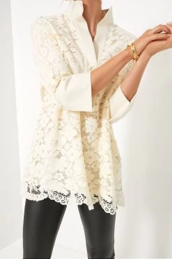 Ivory Lace Willow Blouse -Vogue Vista Clothing dtWfIv2fKkrJpE1vw1u8kfdyyxZCtATj 1