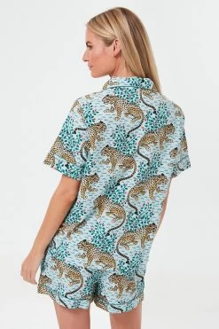 Mint Bagheera Leopard Short PJ Set -Vogue Vista Clothing eQnDpTc6shWINHq7c7fz7nE02kx0o6Xd 1