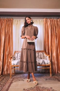 Chestnut Brown Selena Maxi Dress -Vogue Vista Clothing eVacj7qo0kfCtTahCvnhVTAaHaoOuGbj 1