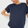 Navy Short Sleeve Ryan Boyfriend Tee