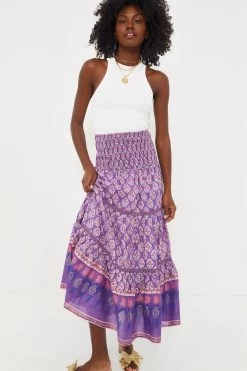 Purple Print Mandy Maxi Skirt -Vogue Vista Clothing el3cQ8W9xTqpiY27v0y47QRILf1u9EVf 1