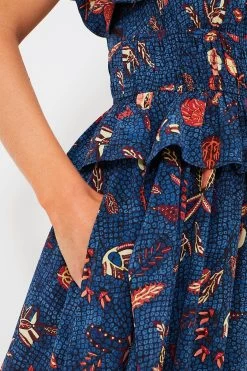 ULLA JOHNSON Blue Dahlia Brielle Dress -Vogue Vista Clothing esZIBpMVRUkpv3NDrjouRn3ld9I2eods 1